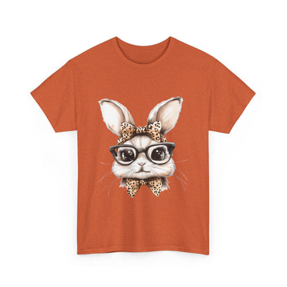 Cool Bunny Sunglasses Tee, Cute Rabbit Shirt, Animal Lover Gift, Spring Fashion, Unisex Graphic T-Shirt