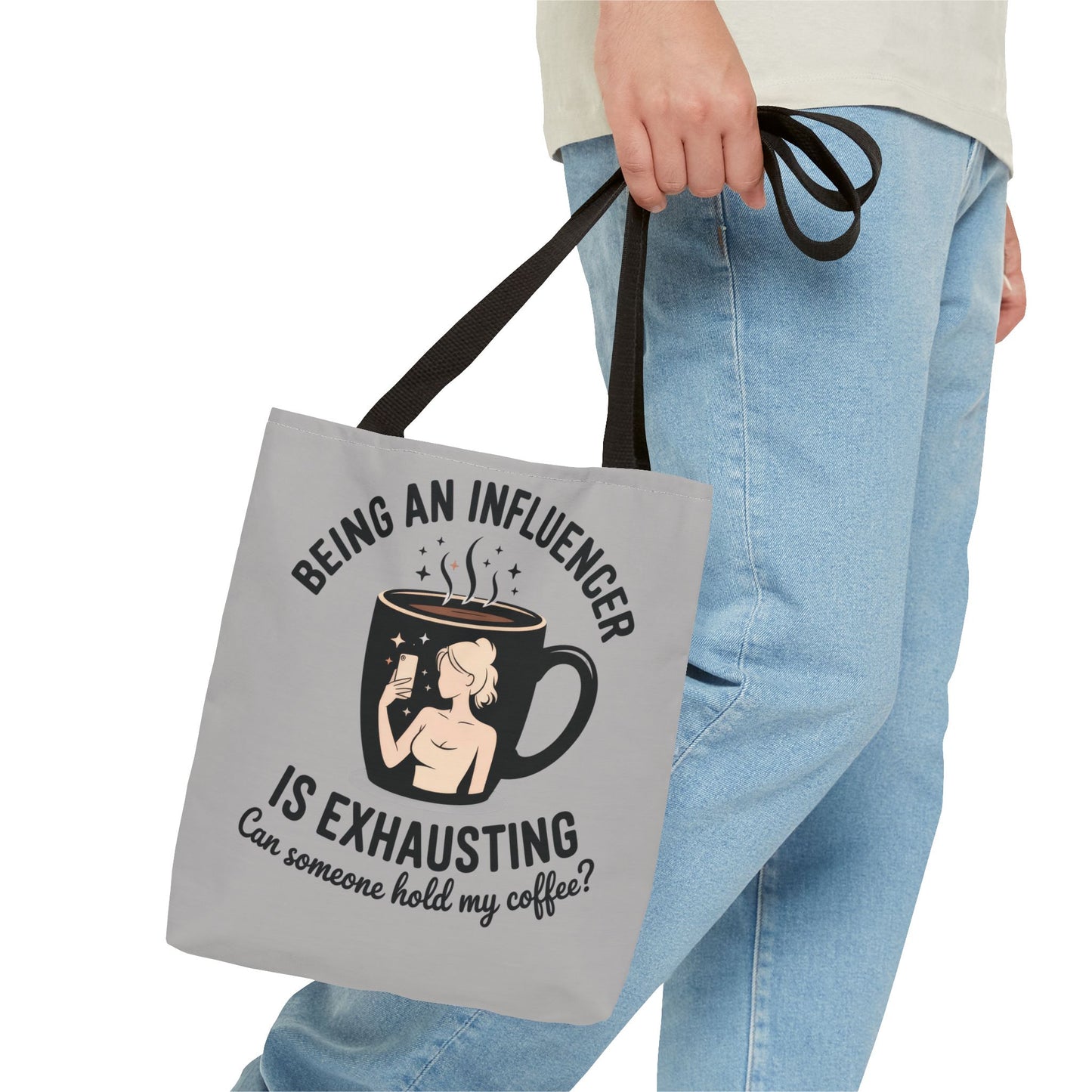 Influencer Tote Bag - Perfect for Coffee Lovers, Unique Gift for Birthdays, Weekend Outings, Stylish & Functional Accessory, Perfect [...]