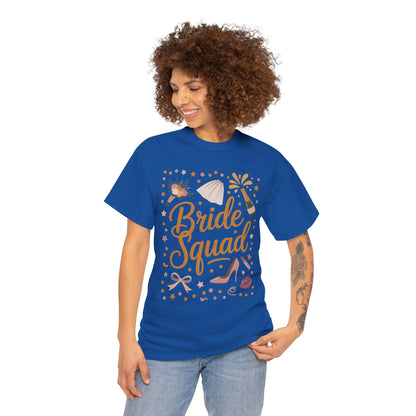 Bride Squad Shirt, Bachelorette Party T-Shirt, Bridesmaid Wedding Tee, Hen Party Matching Shirts, Bridal Shower, Gift for Bridesmaids
