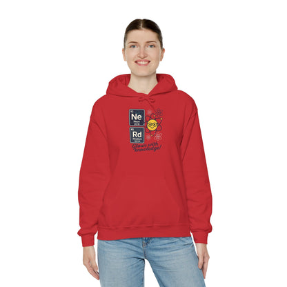 Nerd Hoodie for Women, Science Sweatshirt, Periodic Table Hoodie, STEM Gift for Her, Geek Gift, Science Lover Gift, College Student Clothing
