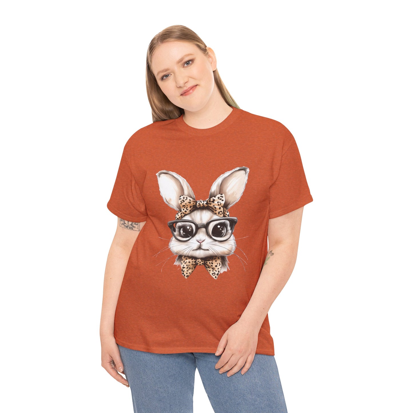 Cool Bunny Sunglasses Tee, Cute Rabbit Shirt, Animal Lover Gift, Spring Fashion, Unisex Graphic T-Shirt