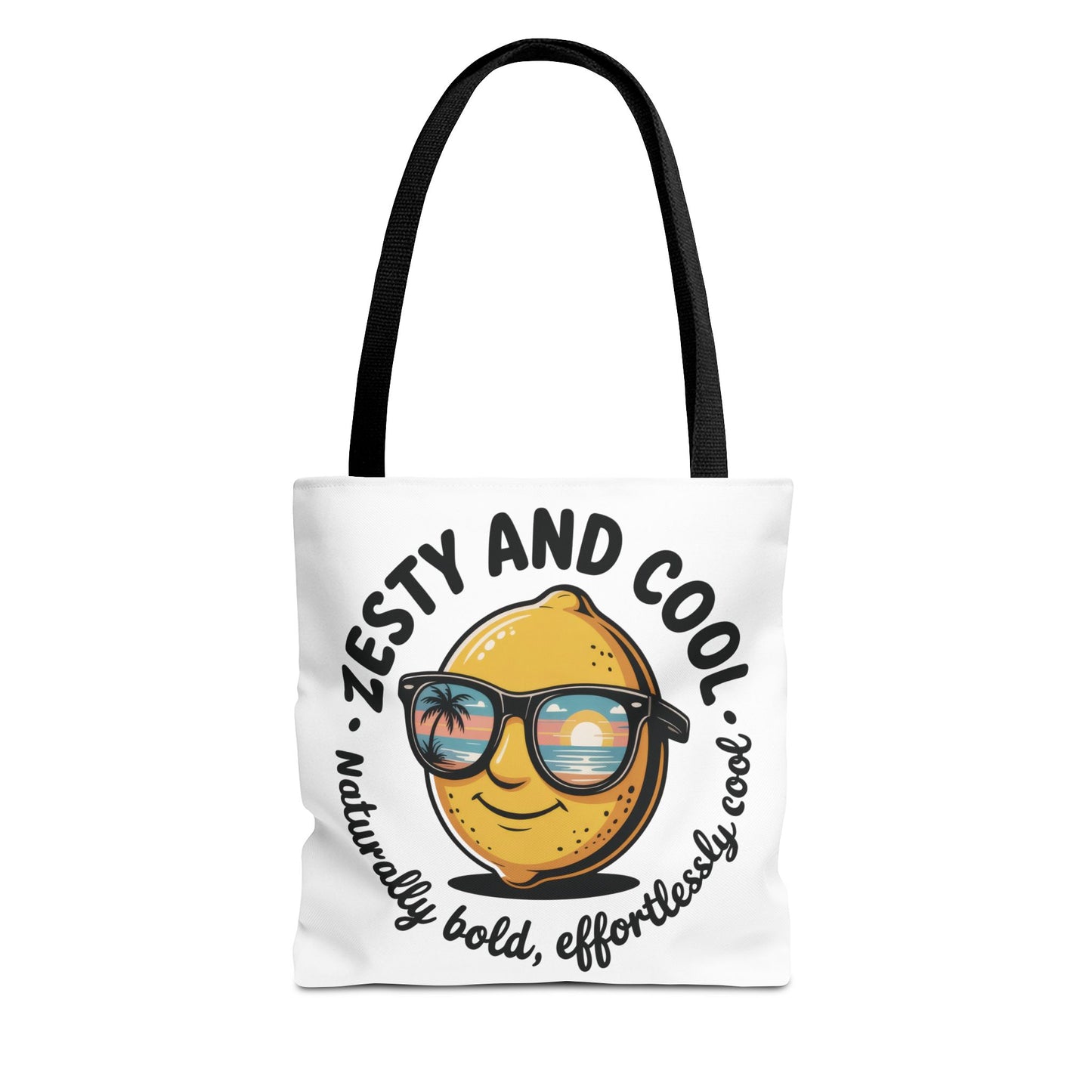 Zesty Lemon Tote Bag - Fun & Bold Carry-All for Everyday Use, Summer, Beach Days, Gifts, Eco-Friendly Shopping, Large Tote Bag