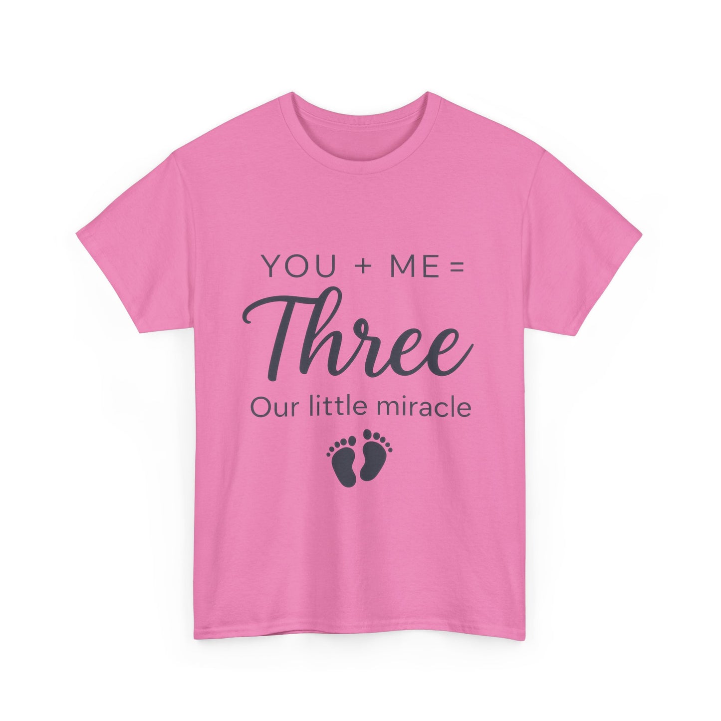 Maternity T-Shirt, Cute Pregnancy Announcement Shirt, Our Little Miracle Expecting Mom Gift, Baby Reveal Tee, Baby Showers Gift