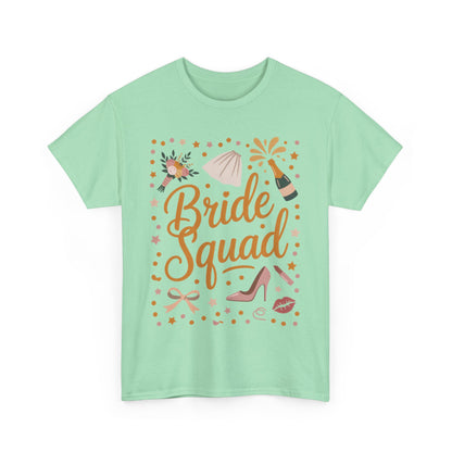 Bride Squad Shirt, Bachelorette Party T-Shirt, Bridesmaid Wedding Tee, Hen Party Matching Shirts, Bridal Shower, Gift for Bridesmaids