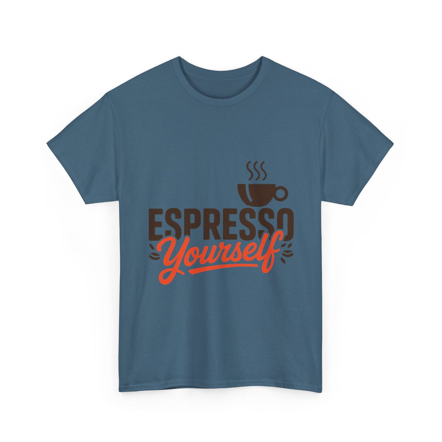 Espresso Yourself Mens T-Shirt, Funny Coffee Graphic Tee, Coffee Tee, Coffee Humor