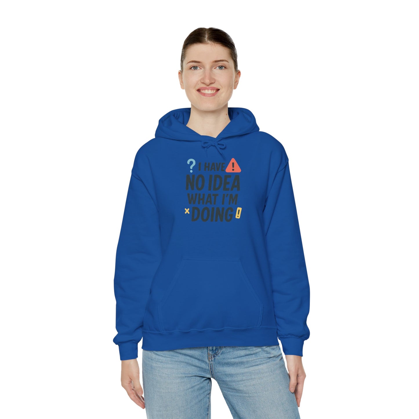 Funny Womens Hoodie, I Have No Idea What Im Doing, Chaotic Mood Sarcastic Sweatshirt for Her, Humor Hoodie, Cute Chaos Hoodie for Her