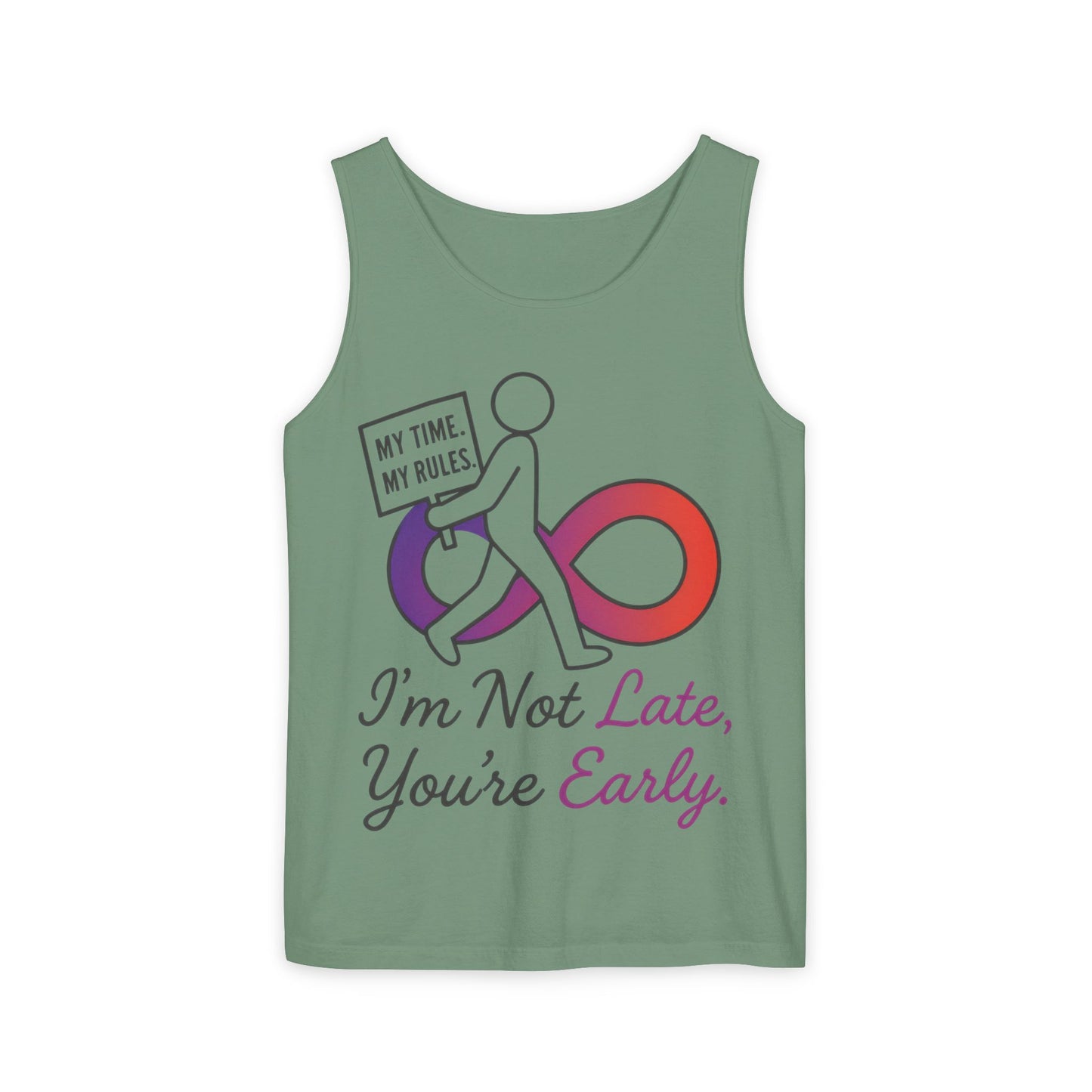 My Time My Rules Womens Tank Top, Funny T-Shirt, Casual Wear, women empowerment tee, confident woman shirt, self love t shirt