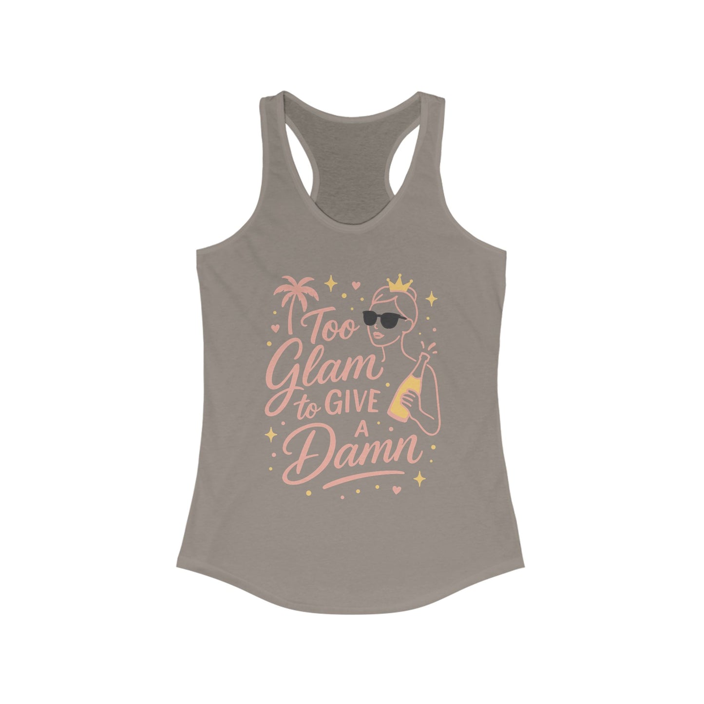 Too Glam to Give a Damn Bridal Party Tank Top, Bachelorette Party Tee, Bridesmaid Wedding Tee, Hen Party Top, Bridal Shower,Bridesmaids Gift