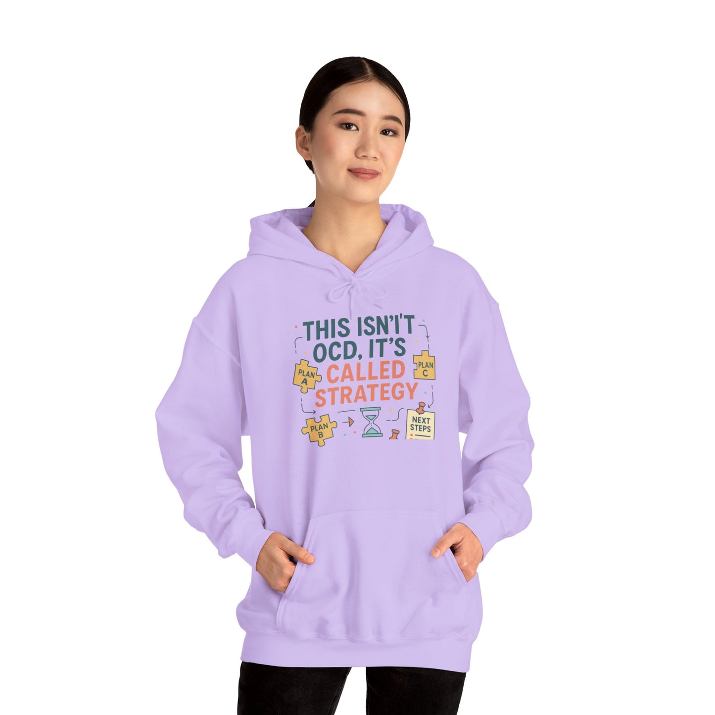 Strategic Humor Hoodie, Unisex Sweatshirt, Gift for Strategists, Funny Hoodie, Planner Gift, Cozy Stylish Sweatshirt, Relaxed Fit Hoody