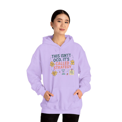Strategic Humor Hoodie, Unisex Sweatshirt, Gift for Strategists, Funny Hoodie, Planner Gift, Cozy Stylish Sweatshirt, Relaxed Fit Hoody
