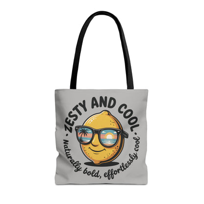 Zesty Lemon Tote Bag - Fun & Bold Carry-All for Everyday Use, Summer, Beach Days, Gifts, Eco-Friendly Shopping, Large Tote Bag