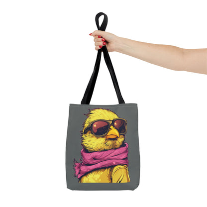 Chic Bird Tote Bag - Trendy Shopping Tote, Eco-friendly Bag, Gift for Animal Lovers, Summer Accessory, Festival Essential, Beach Tote