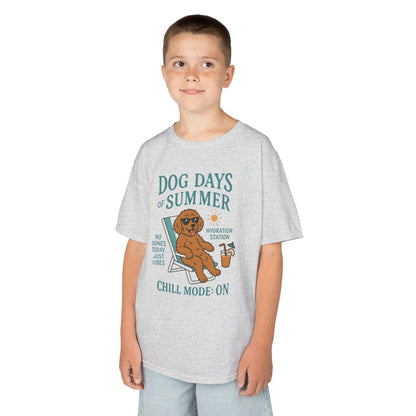 Summer Chill Kids Tee | Fun Playful T-Shirt for Boys & Girls, Perfect for Summer Days, Beach Outings, Gifts, Casual Wear