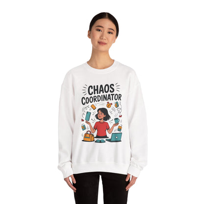 Chaos Coordinator Sweatshirt, Funny Mom Life Sweatshirt ,Gift for Busy Moms, Multitasking Mom Gift, Mom Life Sweatshirt, Mother's Day Gift