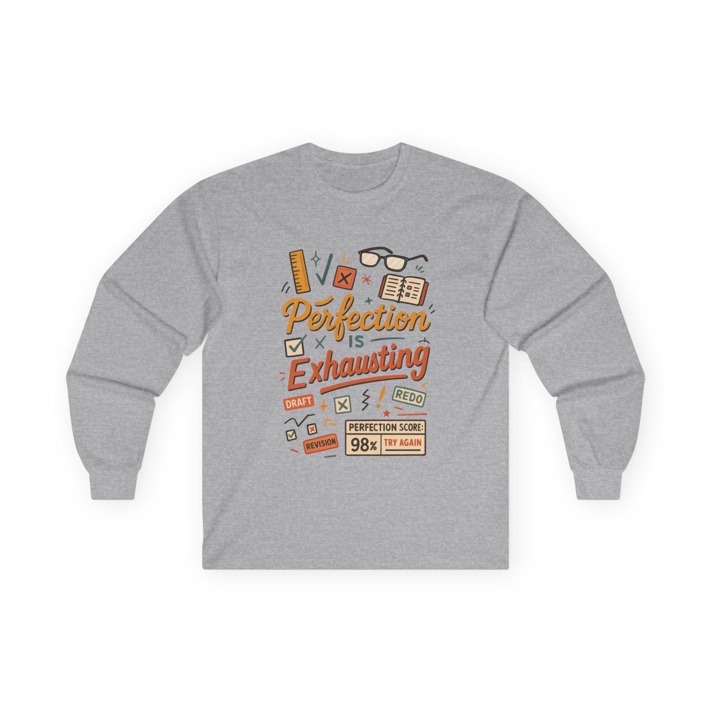 Unisex Long Sleeve Tee, Perfect for Busy Professionals, Gift for Students, Cozy Layering Piece, Humor Shirt for Work, Perfect for Work [...]