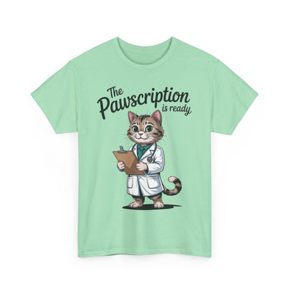 Funny Doctor Cat Tee, Unisex Tee, Veterinary Gift, Medical Student and Medical Workers Gift, Animal Doctor Graphic Tee, Cat Lover Apparel