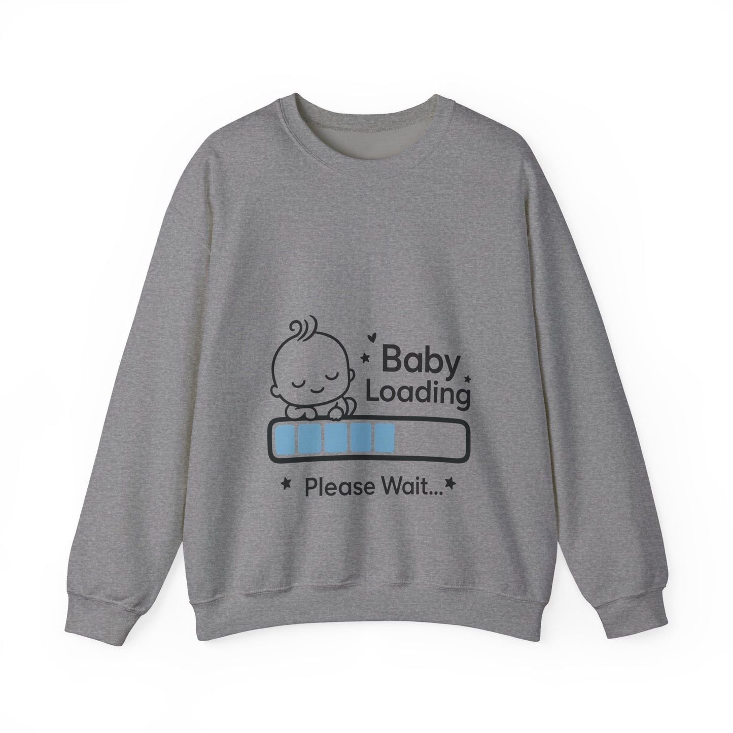 Baby Loading Maternity Sweatshirt, Pregnancy Announcement Shirt, Mom To Be Gift, Expecting Baby Gift, Pregnancy Reveal Top, Baby Shower Gift