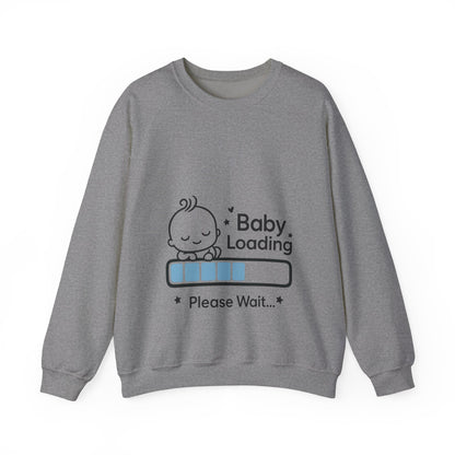 Baby Loading Maternity Sweatshirt, Pregnancy Announcement Shirt, Mom To Be Gift, Expecting Baby Gift, Pregnancy Reveal Top, Baby Shower Gift