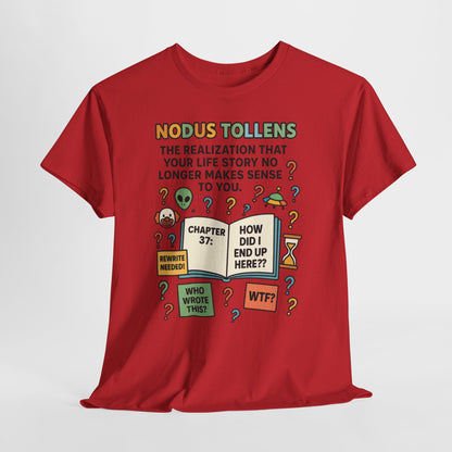 Nodus Tollens Women's Tee, Latin Words, Moods & Modes, Self-Awareness, Personal Development, Funny Existential Graphic Tee, Book Lover Gift