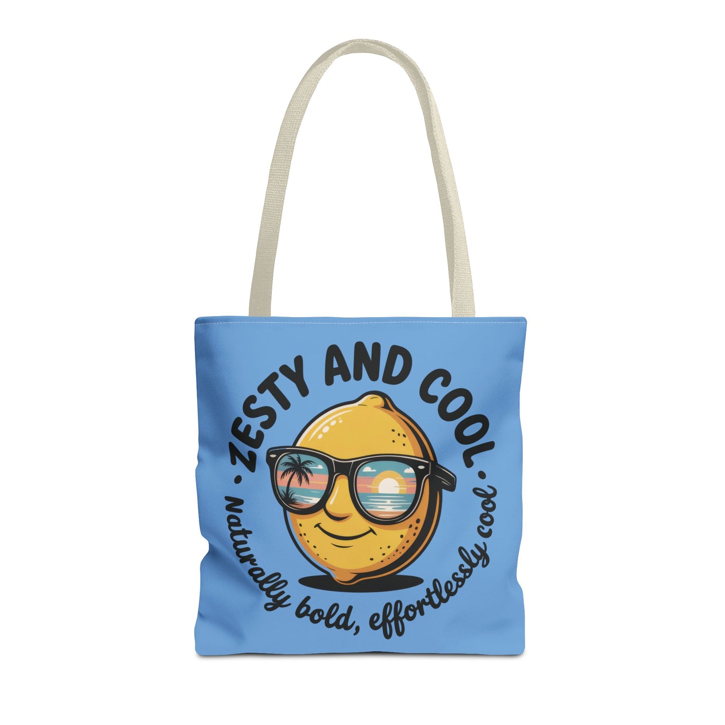 Zesty Lemon Tote Bag - Fun & Bold Carry-All for Everyday Use, Summer, Beach Days, Gifts, Eco-Friendly Shopping, Large Tote Bag