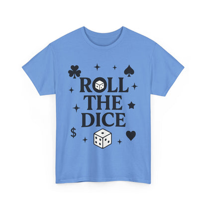 Fun Dice & Card Games Unisex Tee, Perfect for Game Nights, Gifts for Gamers, Poker Events, Gambling Shirt, Casino Wear, Poker T-Shirt
