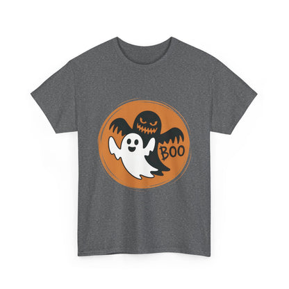 Halloween Ghost Men's T-Shirt, Cute Spooky BOO Tee, Men's Funny Scary Shirt for Men