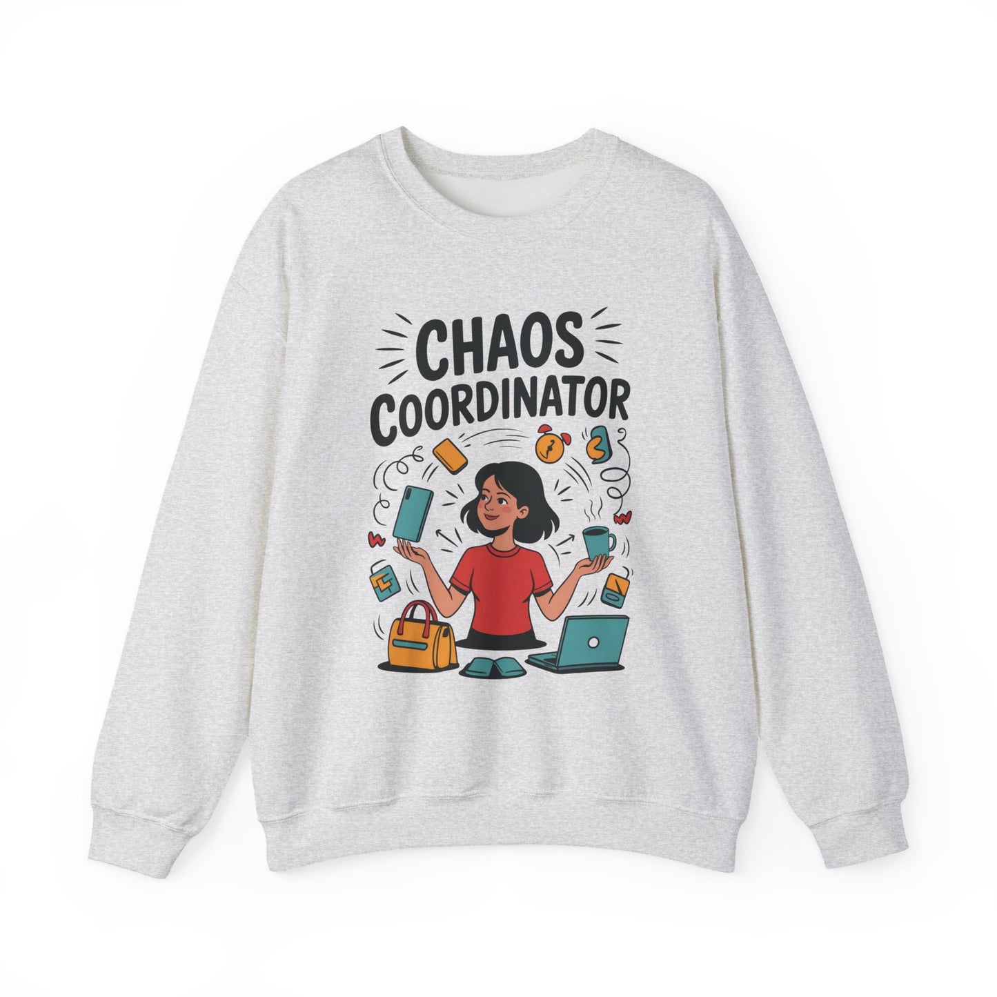 Chaos Coordinator Sweatshirt, Funny Mom Life Sweatshirt ,Gift for Busy Moms, Multitasking Mom Gift, Mom Life Sweatshirt, Mother's Day Gift