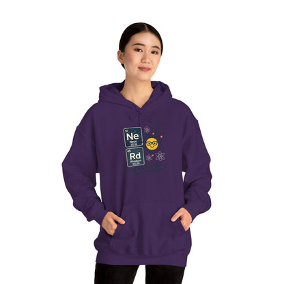 Nerd Hoodie for Women, Science Sweatshirt, Periodic Table Hoodie, STEM Gift for Her, Geek Gift, Science Lover Gift, College Student Clothing