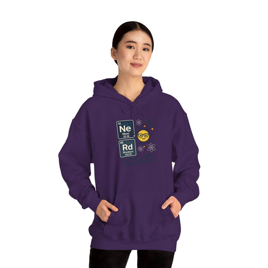 Nerd Hoodie for Women, Science Sweatshirt, Periodic Table Hoodie, STEM Gift for Her, Geek Gift, Science Lover Gift, College Student Clothing