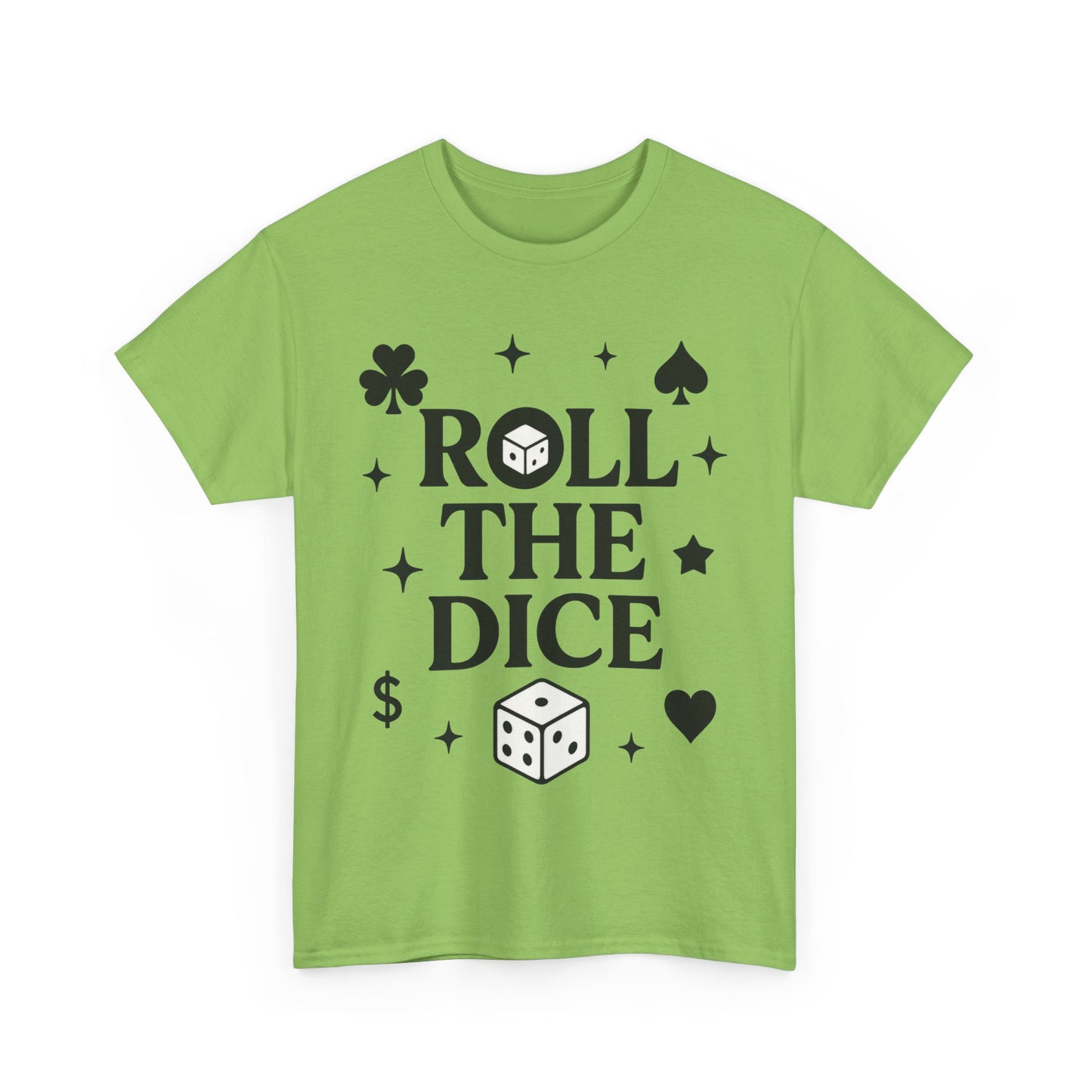 Fun Dice & Card Games Unisex Tee, Perfect for Game Nights, Gifts for Gamers, Poker Events, Gambling Shirt, Casino Wear, Poker T-Shirt