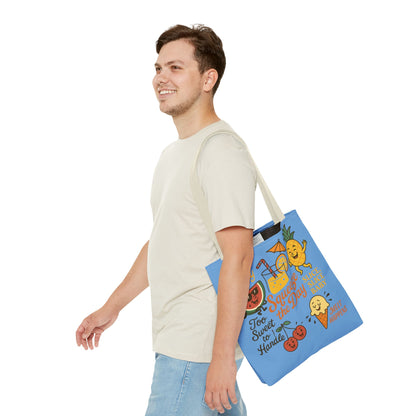 Juicy Summer Tote Bag, Fun Beach Carryall, Perfect for Grocery Shopping, Reusable Market Tote, Cute Gift for Fruit Lovers, Large Tote Bag