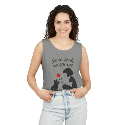 Cat Lover's Womens Tank Top, Perfect for Pet Lovers, Gift for Birthdays, Relaxation Wear, Cute Cat Lovers Womens Tee,