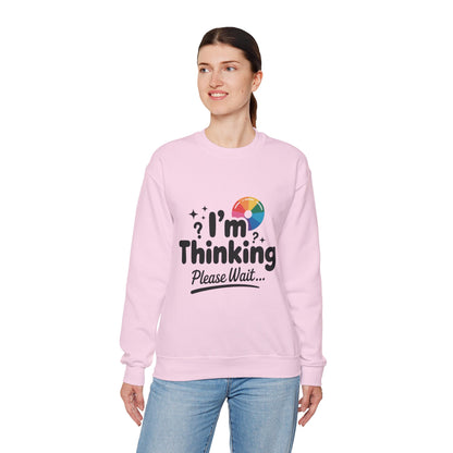 Playful Thinking Womens Sweatshirt, Thoughtful Gift, Geeky Gift for Introverts, Programmers, Designers, , Comfy Crewneck for Creative Minds