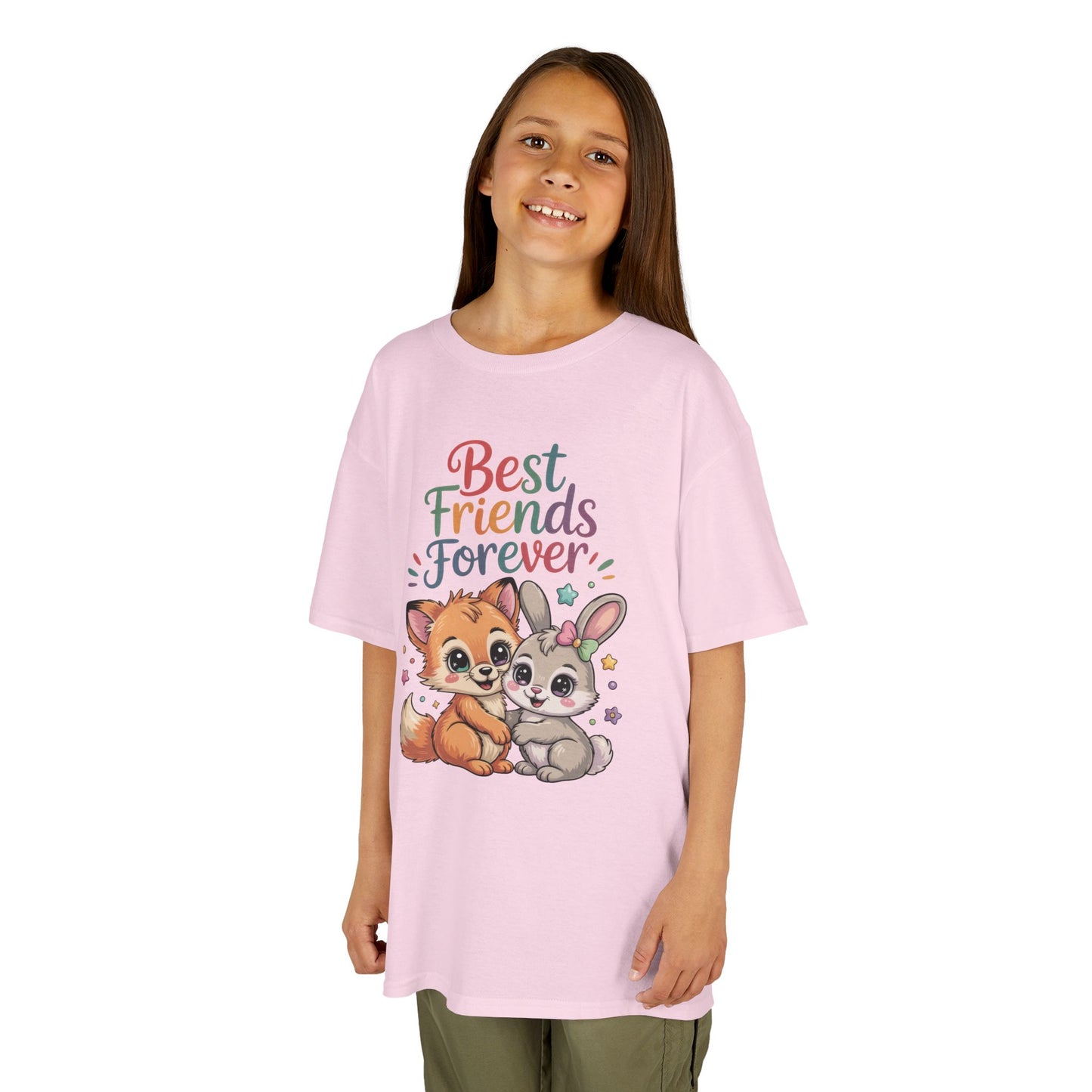 Kids Animal Friends Tee - Best Friends Forever Shirt, Gift for Kids, Toddler T-Shirt, Cute Animal Design, Birthday Gift, Summer Wear
