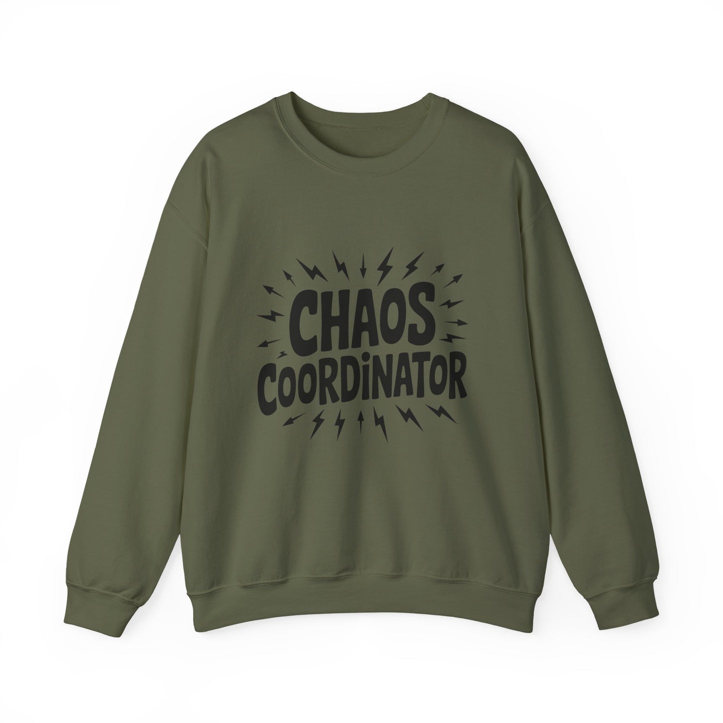 Chaos Coordinator Crewneck Men's Sweatshirt, Funny Gift for Men, Casual Wear, Unique Sweatshirt, Perfect for Everyday Style, Cozy Apparel