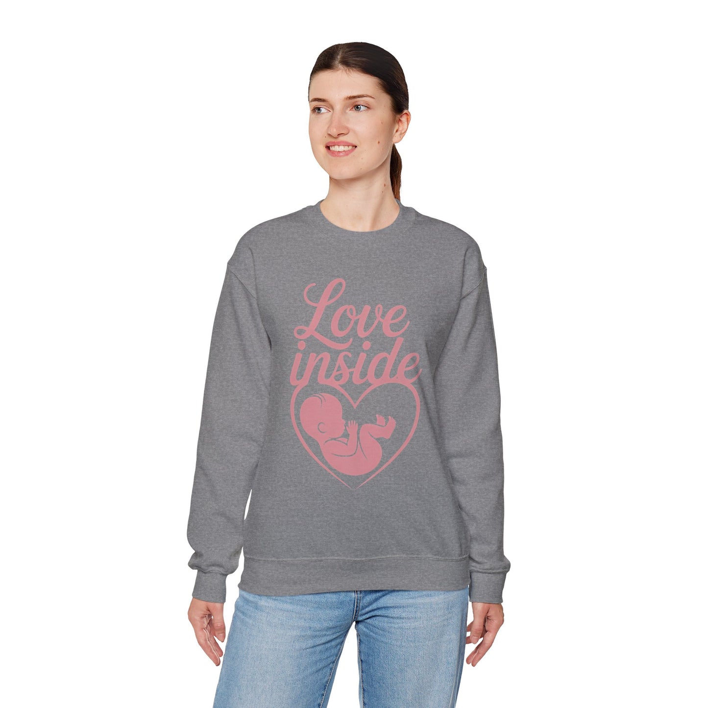 Maternity  Sweatshirt, Pregnancy Announcement Tee, Baby Inside Mom To Be Gift, Expecting Mother Gift, Pregnancy Reveal Top, Baby Shower Top