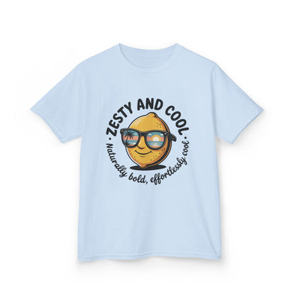 Zesty and Cool Kids Tee, Fun Summer Shirt, Birthday Gift for Kids, Playful Graphic Tee, Cool Kids Apparel, Fruit Tee for Boys and Girls