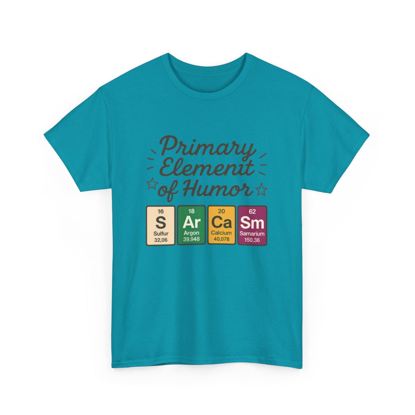Funny Mens Science T-Shirt, Sarcasm Element of Humor Tee, Periodic Table Nerd Shirt for Him, Humor T-Shirt, Periodic Table Chemistry Humor