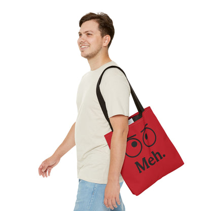 Meh. Tote Bag - Perfect Gift for Sarcastic Friends, Trendy Everyday Use, Unique Statement Accessory, Ideal for School, Work, Shopping