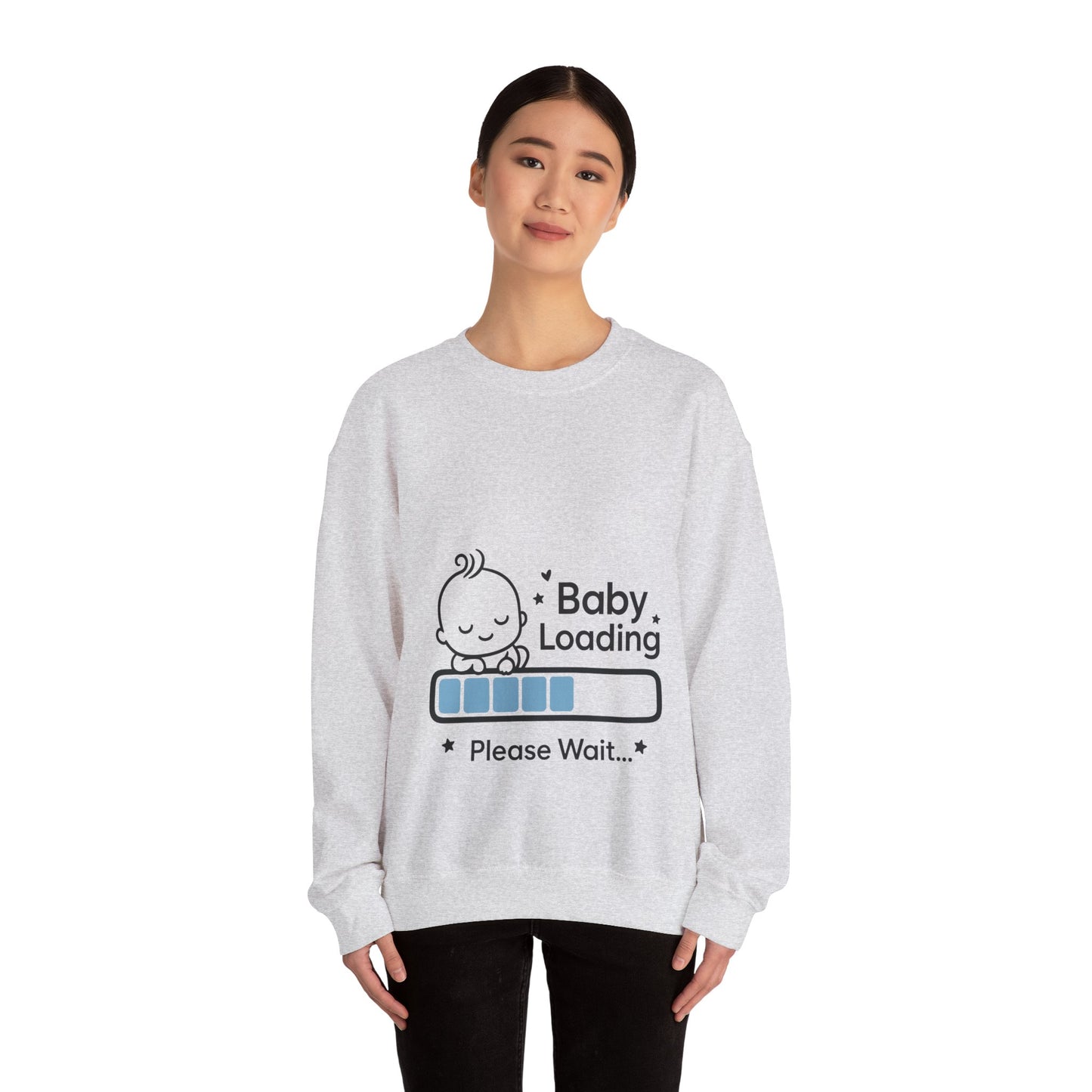 Baby Loading Maternity Sweatshirt, Pregnancy Announcement Shirt, Mom To Be Gift, Expecting Baby Gift, Pregnancy Reveal Top, Baby Shower Gift