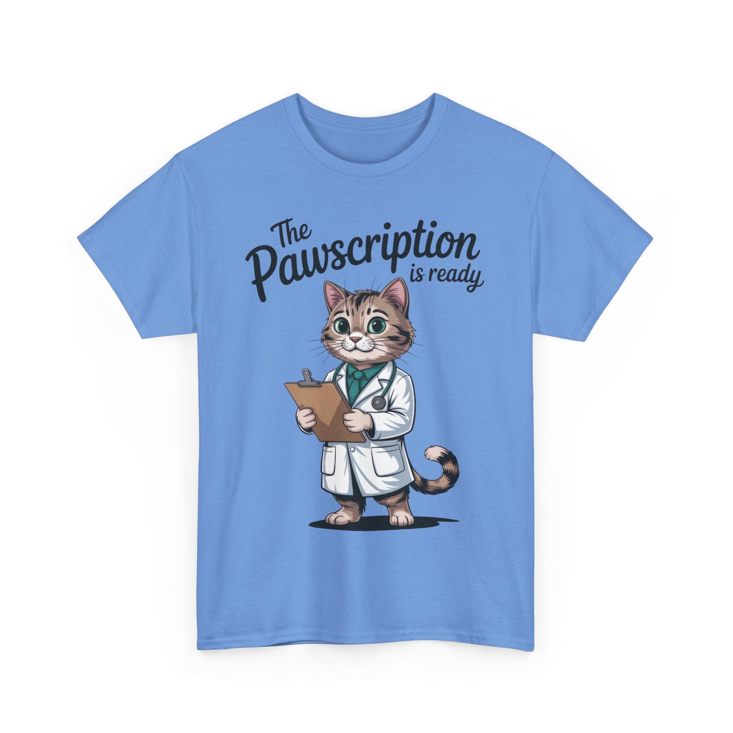 Funny Doctor Cat Tee, Unisex Tee, Veterinary Gift, Medical Student and Medical Workers Gift, Animal Doctor Graphic Tee, Cat Lover Apparel
