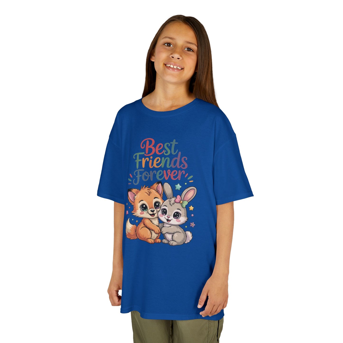 Kids Animal Friends Tee - Best Friends Forever Shirt, Gift for Kids, Toddler T-Shirt, Cute Animal Design, Birthday Gift, Summer Wear