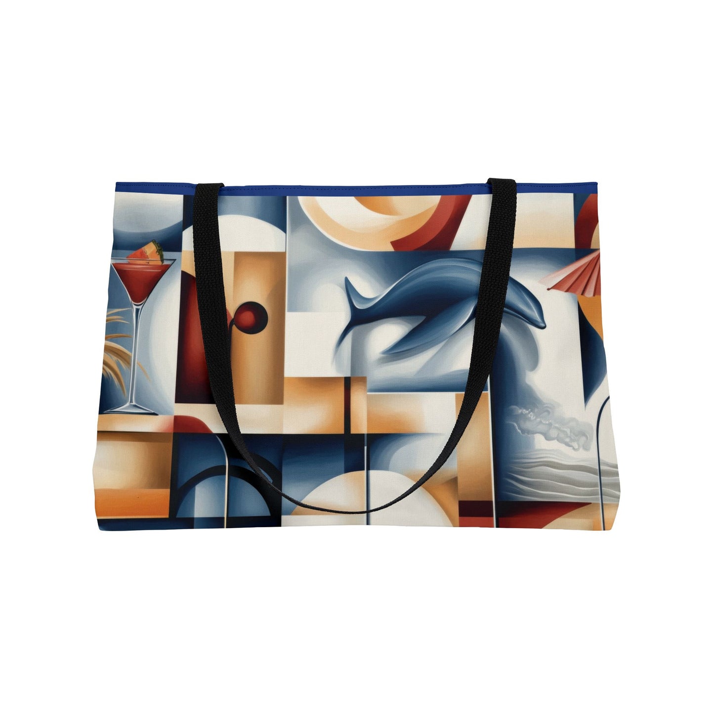 Stylish Weekender Tote Bag, Perfect for Travel, Beach Days, Gym, Shopping, Versatile Handbag
