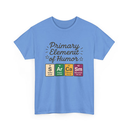 Funny Mens Science T-Shirt, Sarcasm Element of Humor Tee, Periodic Table Nerd Shirt for Him, Humor T-Shirt, Periodic Table Chemistry Humor