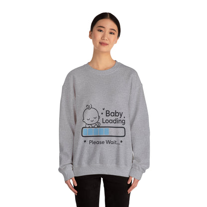 Baby Loading Maternity Sweatshirt, Pregnancy Announcement Shirt, Mom To Be Gift, Expecting Baby Gift, Pregnancy Reveal Top, Baby Shower Gift