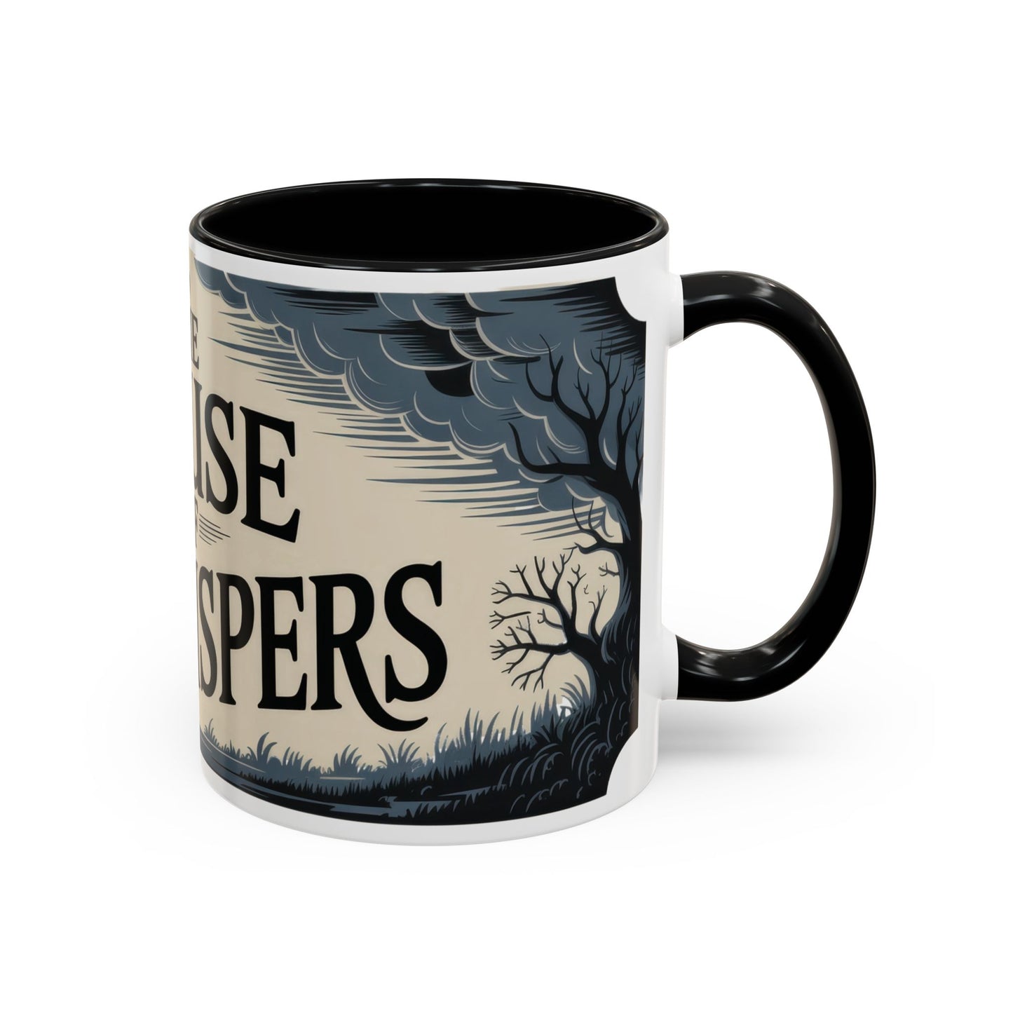 The House of Whispers Mug, Haunted Mansion Gothic Coffee Cup, Spooky Halloween Gift for Horror Lovers, Accent Coffee Mug (11, 15oz)