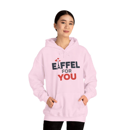 Womens Heavy Blend™ Hooded Sweatshirt, Eiffel For You Romantic Paris Womens Hoodie