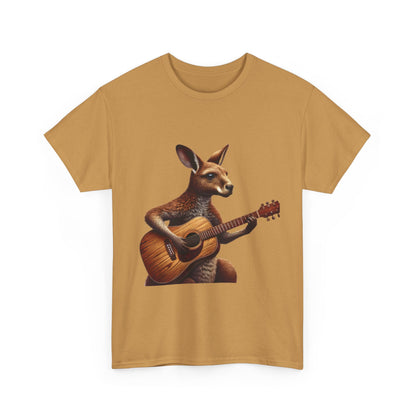 Funny Kangaroo Playing Guitar T-Shirt, Cute Animal Music Lover Shirt,  Aussie Wildlife Gift Idea, Music Lovers, Animal Tee, Fun Gift