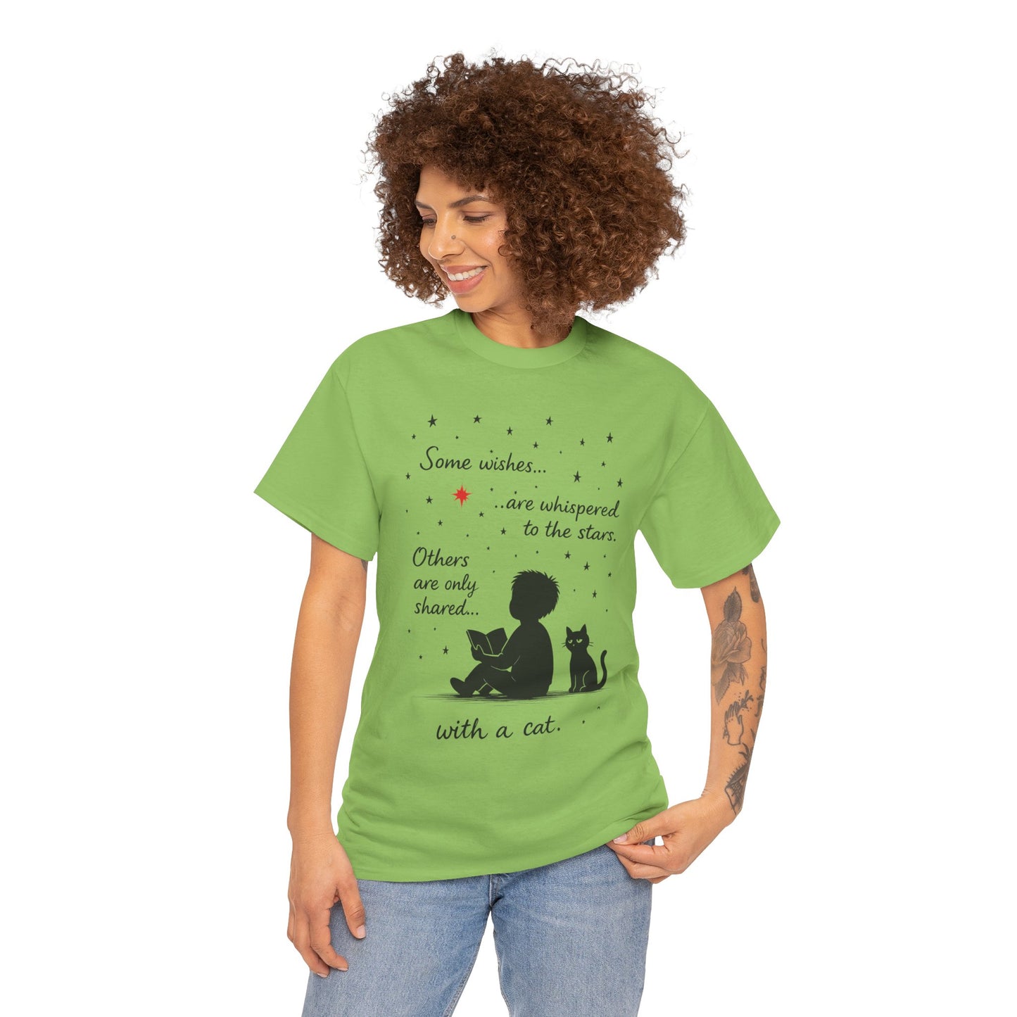 Whimsical Cat Lover Womens Tee, Cozy Cotton T-Shirt, Perfect Gift for Cat Lovers, Pet Owner Gift, Birthday or Cat Appreciation Day