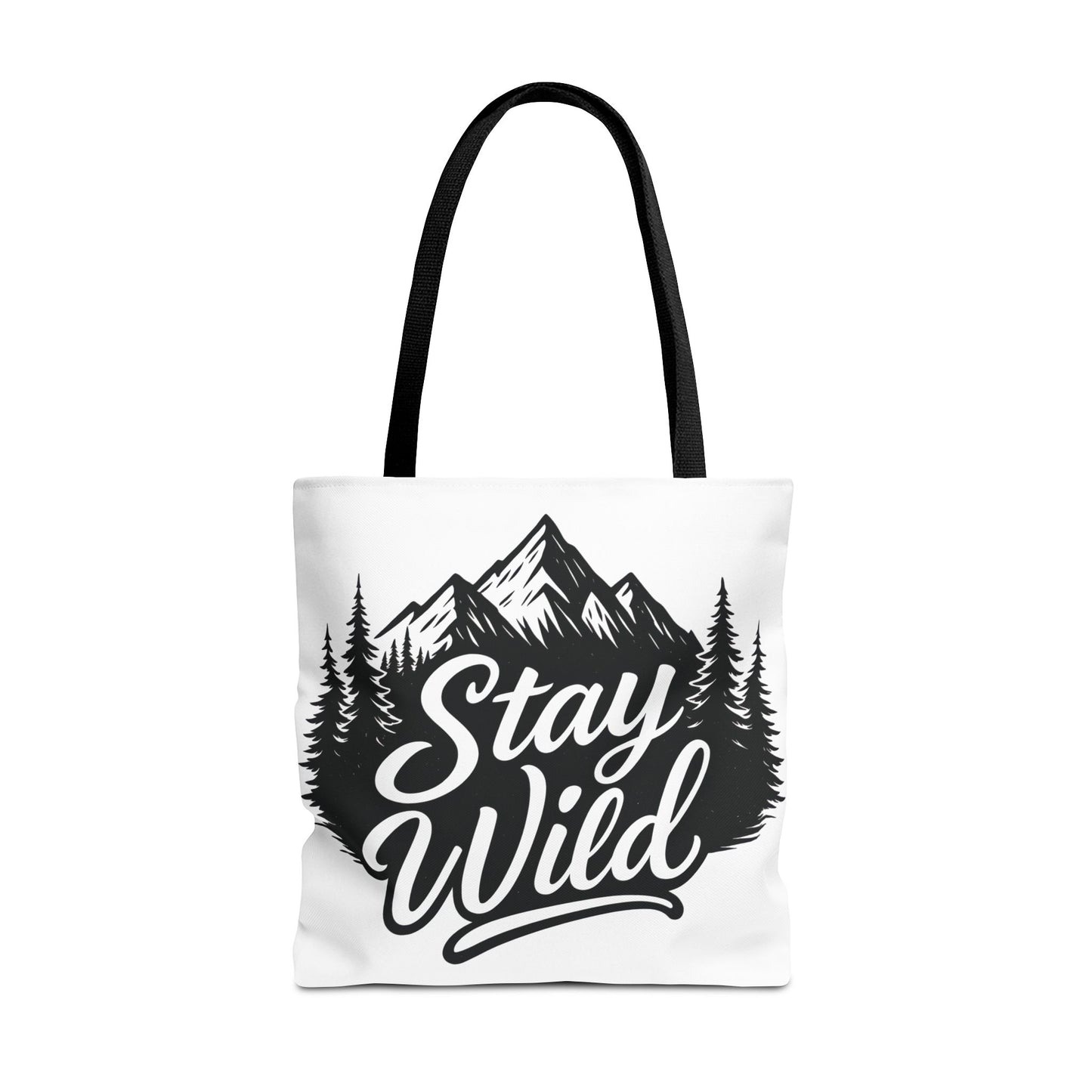 Stay Wild Tote Bag | Eco-friendly Shopping Bag, Adventure Tote, Outdoor Enthusiast Gift, Stylish Carryall, Perfect for Summer Adventures